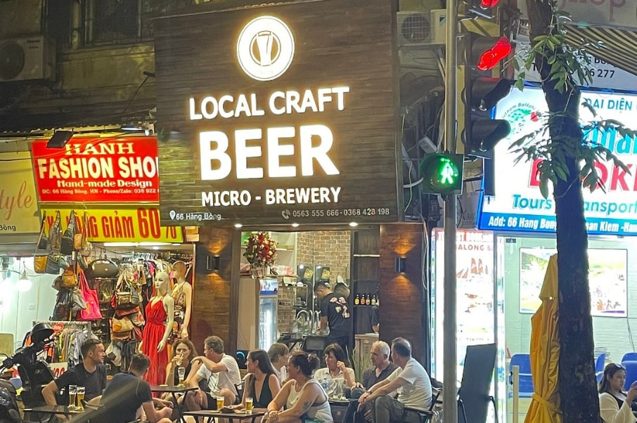 Local Craft Beer represents the grassroots movement of Vietnamese craft brewing, with multiple small venues throughout Hanoi showcasing domestic brewers